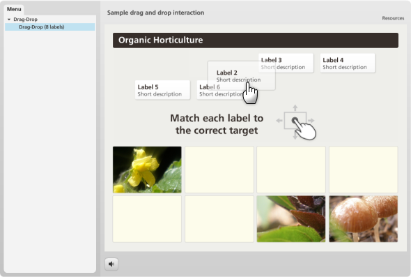 Elearning Template Articulate Storyline Drag-Drop