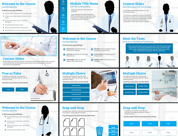 Course Starter: Medical E-Learning Template